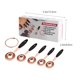 thumbnail image 2 of unbranded 1 De Cucharas Medidoras Apilables De Acero Inoxidable Oro Rosa Para Hornear, 2 of 7