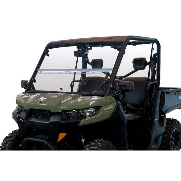 SEIZMIK 50-25037KIT Folding Windshield - Polycarbonate - Defender