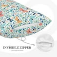 thumbnail image 5 of Bixox Butterflies Printed Pillow Protector,Super Soft Ideal for Home,Guests,Rentals - 16"x24", 5 of 8