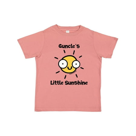 

Inktastic Guncles little Sunshine Gift Toddler Boy or Toddler Girl T-Shirt