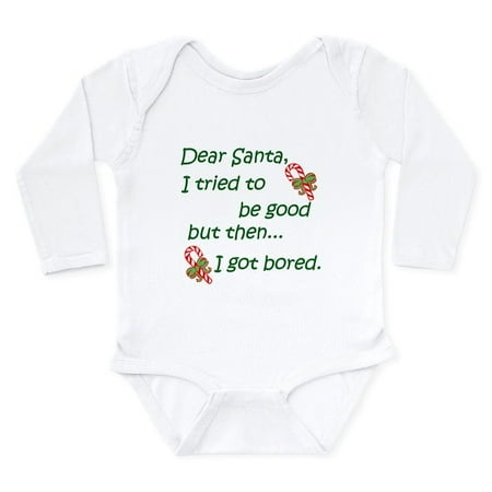 

CafePress - Dear Santa - Long Sleeve Infant Bodysuit