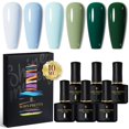 thumbnail image 1 of BORN PRETTY 10ml Nail Gel Set Black Spar Series Semi Permanent Nail Gel Varnish UV LED Matte Gel Polish Soak Off UV Gel Kits Gong Bohan LED, 1 of 2