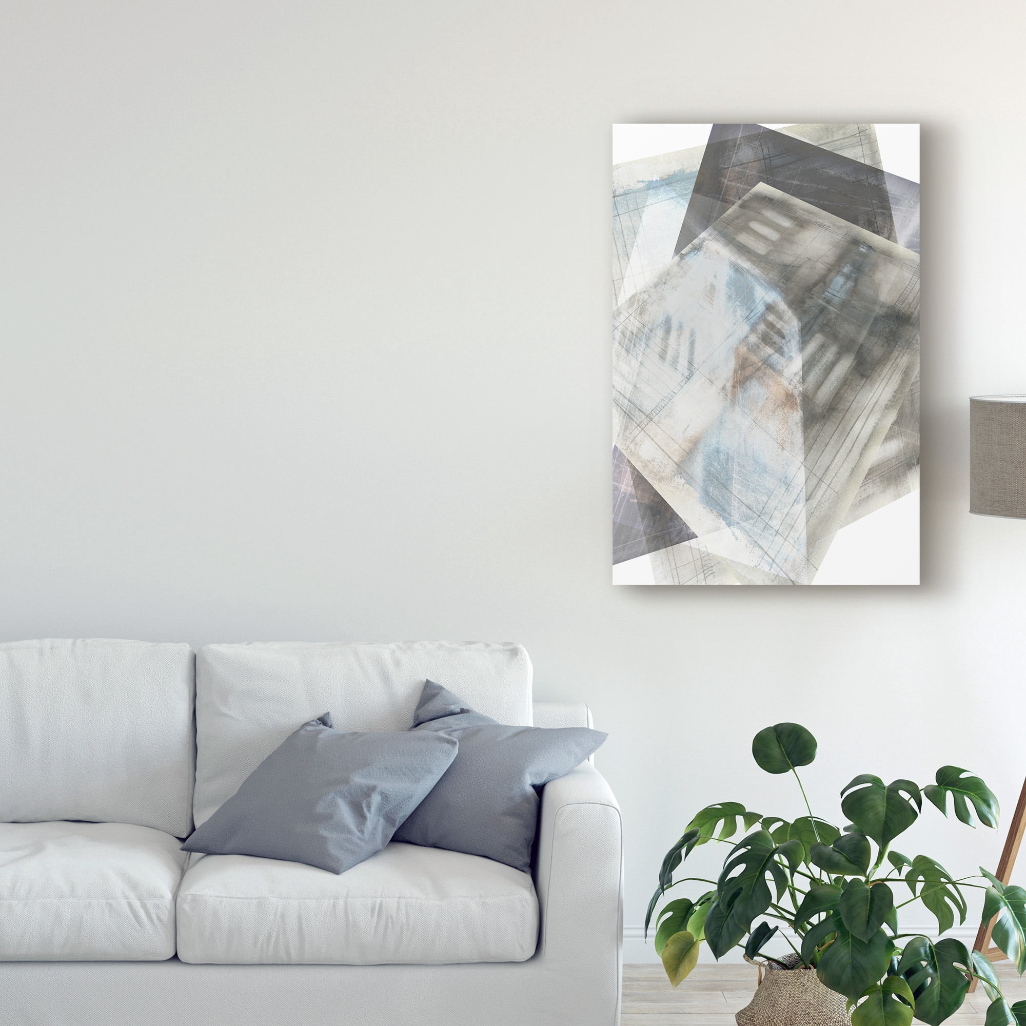 Trademark Fine Art 'Faceted Illusion III' Canvas Art by Jennifer Goldberger