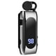 thumbnail image 1 of Auriculares inalámbricos Bluetooth 5.2 con pantalla LED y clip para exteriores. Mini tapones para los oídos. Plata, 1 of 9