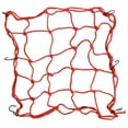 thumbnail image 1 of Motorc Cargo Net Elastic Luggage Helmets Bungee Netting with Small Mesh 6 Metal Hooks for Motorcycle Bike, 1 of 7