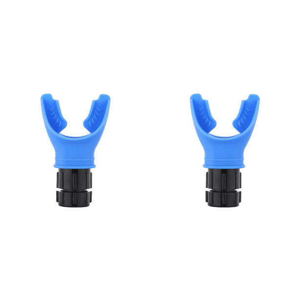 Dispositivo Ejercicio Respiración Espirometría Silicona Con Resistencia Ajustable () Azul