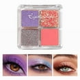 Joykith 4 Color Eye Shadow Disc Flash Powder Pearl Waterproof Flash