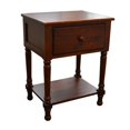 thumbnail image 1 of Mantua Fabrication NSTC Table de Chevet Traditionnelle&44; Cerise, 1 of 2