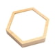 thumbnail image 5 of Bandeja de exhibición de joyería Strade Fareast Limited Hexagonal Organizador de joyería Beige, 5 of 8