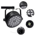 thumbnail image 2 of Aluminum 18x12w RGBW UV 4in1 LED Par Light 4-Color Par Light RGBW UV Stage DJ Lighting Equipment ,Easy to Install, 2 of 7