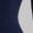 Navy Blue, variant on Navy Blue Long Sleeve Knit Dress With White Collar And Belted Waist