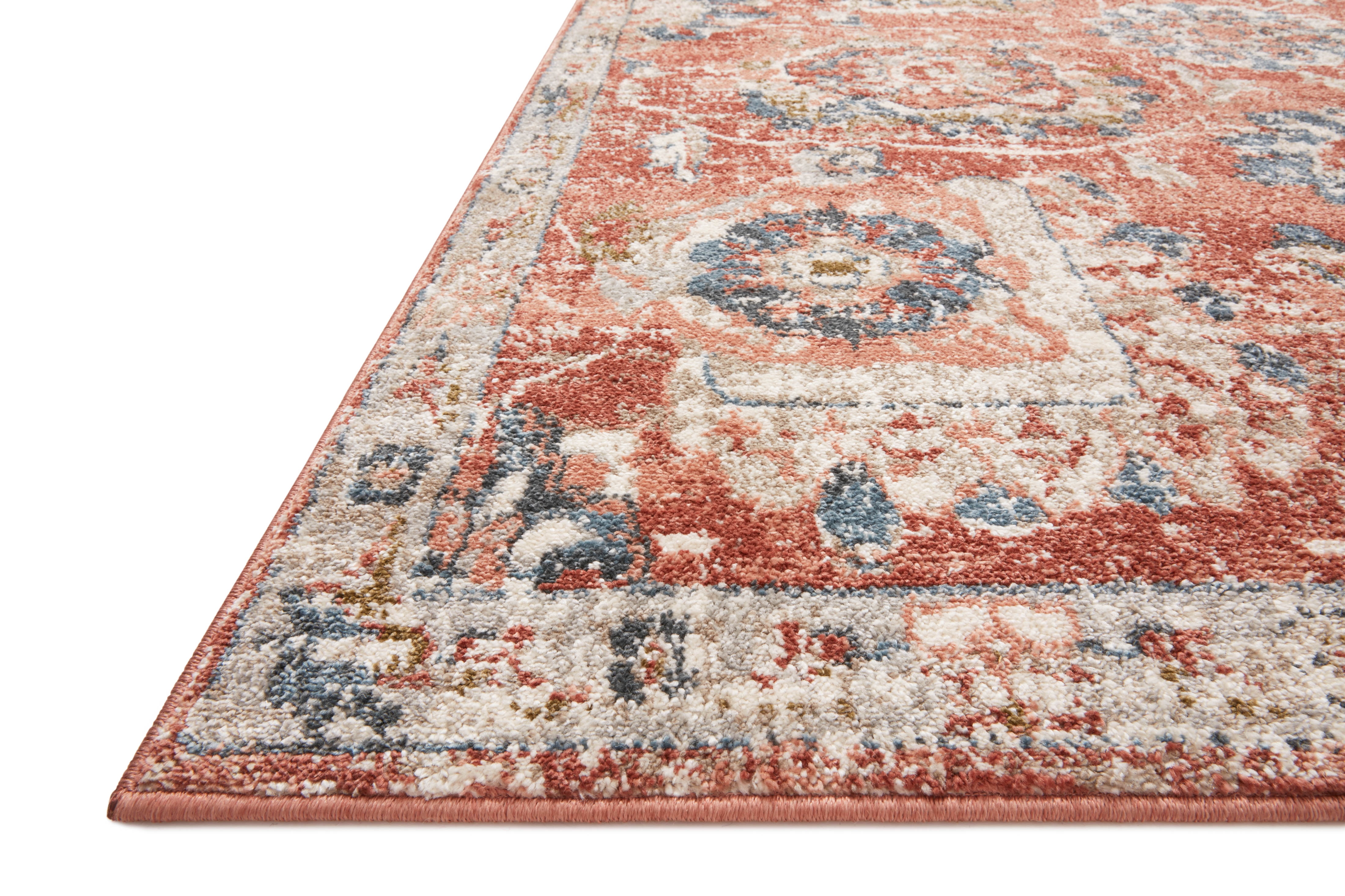 Loloi Saban Collection SAB-08 Rust / Multi, Oriental Area Rug 7'-10" x 10'