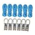 thumbnail image 2 of AWHAO 2-Piece Rope Tensioner Set, Tent Rope Tensioner, Tensioning Tool, Rope Fastener, 6 Rope, 2 of 9