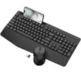 thumbnail image 1 of Combo de teclado y ratón inalámbricos EDJO ergonómico de tamaño completo, 1 of 6