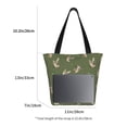 thumbnail image 3 of Fotbe Birds Wild Ducks Bolsa de Playa con Estampado, Bolsa de Hombro, Bolsa de Mano Espaciosa, Bolsa de Viaje Ligera, Bolsa de Compras Versátil, 3 of 6