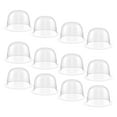 thumbnail image 2 of KAKOWELY 12pcs Plastic Hat Stand Clear Display Holder Baseball Caps Inner Support Baseball Hat Shaper,8.27"X8.27"X5.51", 2 of 4
