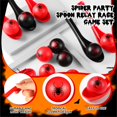 thumbnail image 4 of Juego Halloween Spoon Race JellyArch, 24 unidades, rojo y negro, 4 of 4