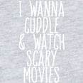 thumbnail image 2 of CafePress - Cuddle And Watch A Movie - Cute Infant Bodysuit Baby Romper - Size Newborn - 24 Months, 2 of 3