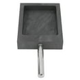 thumbnail image 3 of Graphite Crucible Ingot , Ergonomic Handle Design Jewelry Tools Equipments For Melting Refining Gold Silver CopperGraphite Casting Metal with For Copper 4.13 X 2.76 0.39in, 3 of 8