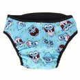 thumbnail image 1 of Wdftyju Pantalones cortos fisiológicos para mascotas, pantalones cortos sanitarios para menstruación de perros femeninos (azul M) Wdftyju 2ss5tp1fu1hf7ng7D15, 1 of 6