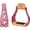 Pink Cactus, variant on Horse Western 5" Slanted Offset Angled Cactus Engraved Pink Aluminum Show Stirrups 51243RB