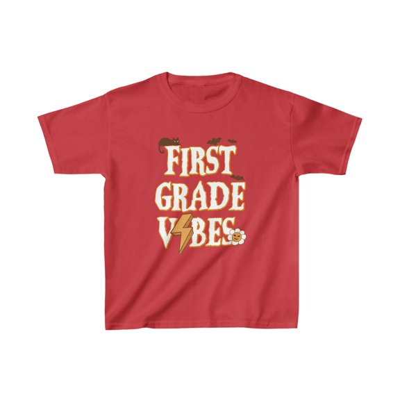 First Grade 1st Back to School Halloween Kids Shirt Gifts Youth Tee Tshirt