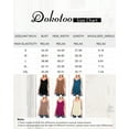 thumbnail image 6 of Dokotoo Camisole for Women Loose Fit V Neck Summer Cami Shirts Plain Casual Sleeveless Tunic Tops Fashion Spaghetti Straps Cami Top Brown Size S US4-6, 6 of 6