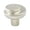 Silver, variant on berenson sonata 1-3/16 inch diameter rustic copper cabinet knob 7129-1rc-c