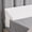 White, variant on Full Bed Wedge Pillow Headboard & Mattress Gap Filler, Long Triangle Edge Corner Pillows for Sleeping 10x6x54 Inch Dense Foam Grey Pockets, Prevents Toy Drops, Bed Bedroom Accessories Home Collection