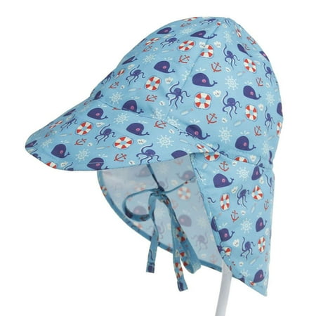 

Summer Outdoor Sun Protection Beach Hat Baby Breathable Mesh Cap Kids Cute Visor Cap for Outing Children