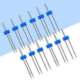 thumbnail image 1 of UPOUART 1Pc Silver Twin Needle Accessories for Household Sewing Machines Metal Material, 1 of 8