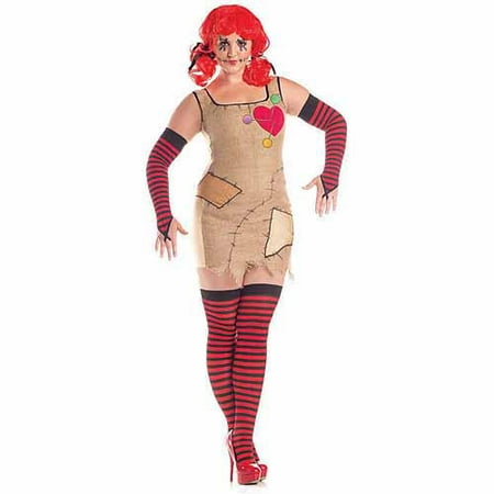 Voodoo Doll Plus Size Adult Halloween Costume