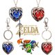 thumbnail image 2 of LLavero de dibujos animados de la leyenda de Zelda, accesorios de Cosplay de lágrimas del Reino, collar de cristal calado, regalo de cumpleaños para niña gym unisex, 2 of 2