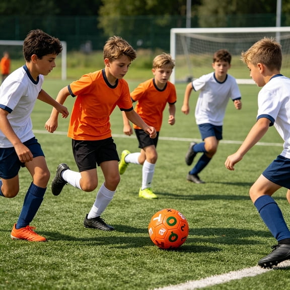 Kieccall Youth Toy Soccer Ball Soft Mini Ball for Indoor Outdoor Sports Play Gift
