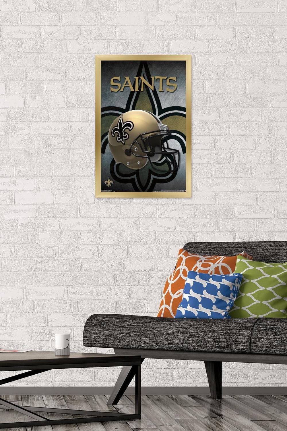 NFL New Orleans Saints - Helmet 16 Wall Poster, 22.375" x 34"