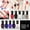 C, variant on Dengmore Nail Polish Set Quick-Drying Peelable Tearable Nail Polish Salon Gel Manicure and Nail Art DIY at Home 5ML * 10 Bottles