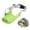 Green, variant on Silicone Dog Muzzle, Soft Muzzle for Small Medium Dogs Poodle Corgi Dachshund,Pig Mouth Shape Breathable Dog Mouth Covers to Prevent Bite Chew and Call with Adjustable Strap (Green, Small)