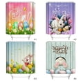 thumbnail image 3 of Easter Shower Curtain 70.87 x 70.87 Inches Waterproof Shower Curtain Color Print Shower Curtain Easter Bunny Shower Curtain Large Size Easter Decorative Shower Curtain, 3 of 3