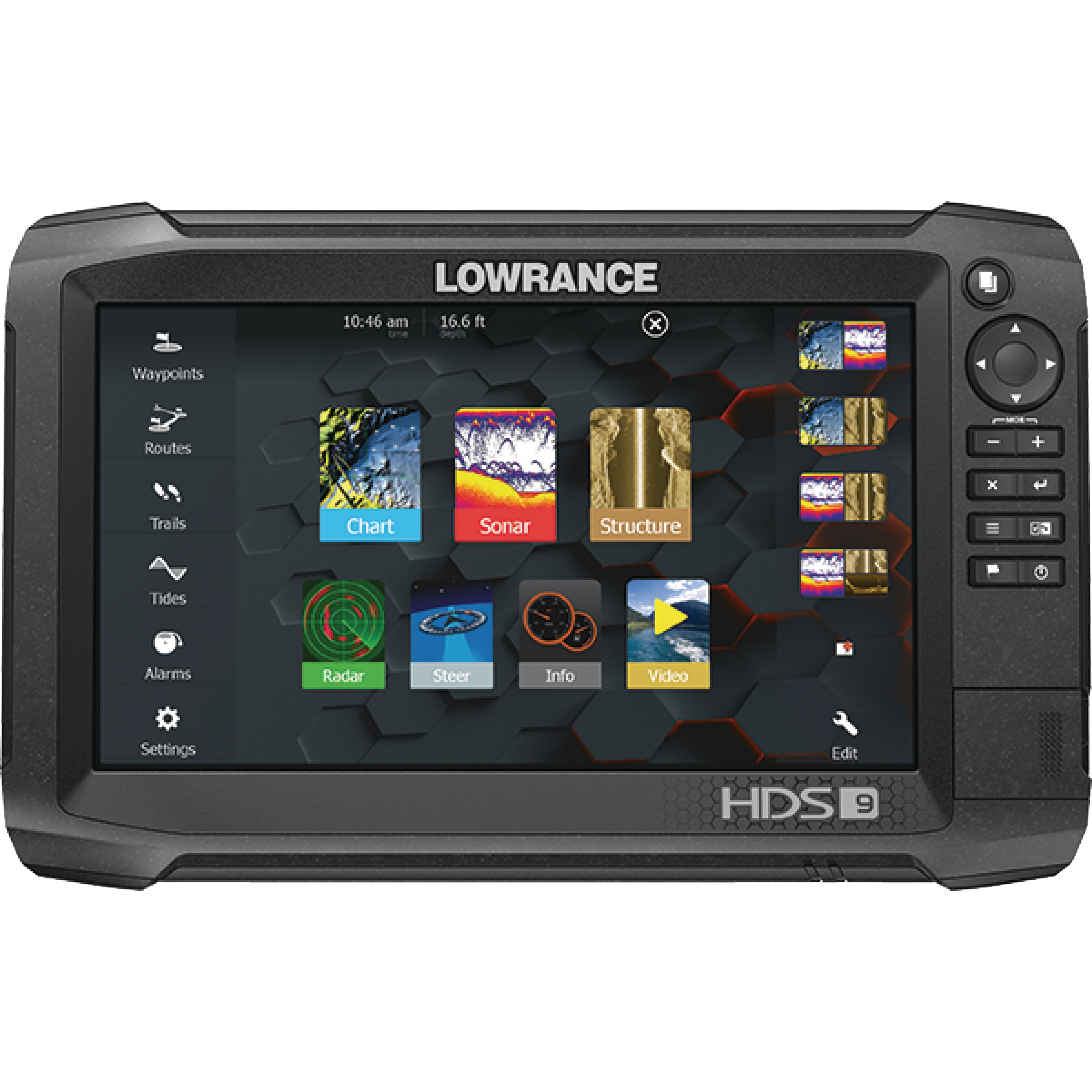Details about   Lowrance HDS 9 GEN 3Fishfinder Charts GPS 