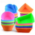 thumbnail image 3 of 20Pcs Color Random Cake Mold Muffin Cupcake Baking Molds Cooking Bakeware DIY Cake Pan Chocolate Silicone Molds, 3 of 6