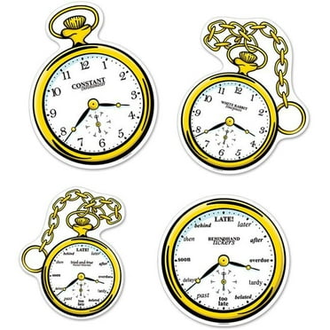 Clock Cutouts Case of 24