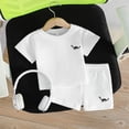 thumbnail image 2 of KEXE Baby Boy Summer Outfit Clothes For 1 Year Old Boy Toddler Boy Outfit Baby Boy Short Sleeve T Shirt And Shorts Set 2 Piece Spring Summer Clothes, 2 of 7