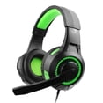 thumbnail image 1 of Auriculares para juegos con cable de 3,5 mm, consola LED, auriculares para juegos con sonido estéreo ajustables que brillan intensamente Eigraketly EL5056-02, 1 of 2