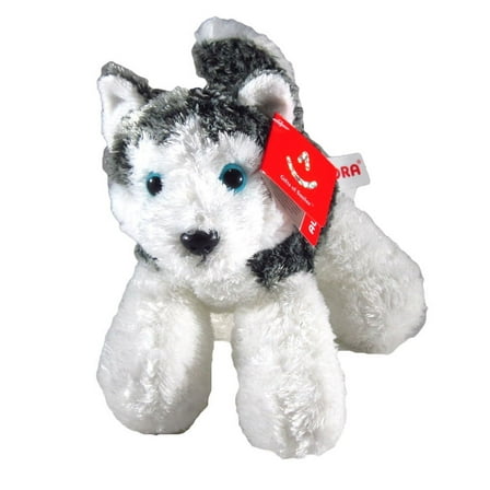 Aurora - Small Gray Mini Flopsie - 8" Mush - Adorable Stuffed Animal