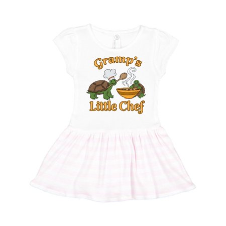 

Inktastic Gramp s Little Chef with Cute Turtles Gift Toddler Girl Dress