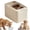 A, variant on Airtight Pet Storage Container Dog With Lid Keep Pet Fresh IdealforStoring Dry Kibble Grain Rice And More, 10lb Airtight Pet Food Container, Dog & Cat Kibble Storage