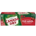 thumbnail image 2 of Canada Dry Cherry Gingerale Fruit Splash 12oz, Pack of 12, 2 of 5