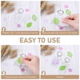 thumbnail image 4 of 150 Pack Clear Acrylic Photo Picture Keychain Blank Photo Insert Keyring DIY Personalize Favor for Family Friends, 4 of 7