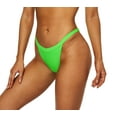 thumbnail image 6 of Charmo Women Sporty Top Bikini Set Thong Bottom Bathing Suit Cutout Swimsuit, 6 of 7