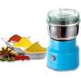 thumbnail image 6 of Multifunction Smash Pulverizer Grinding Machine Household Electric Grain Grinder Mill Spice Herbs Stainless Steel Blade Coffee Bean Spice, Nut, Seeds, Grains Blue, 6 of 7